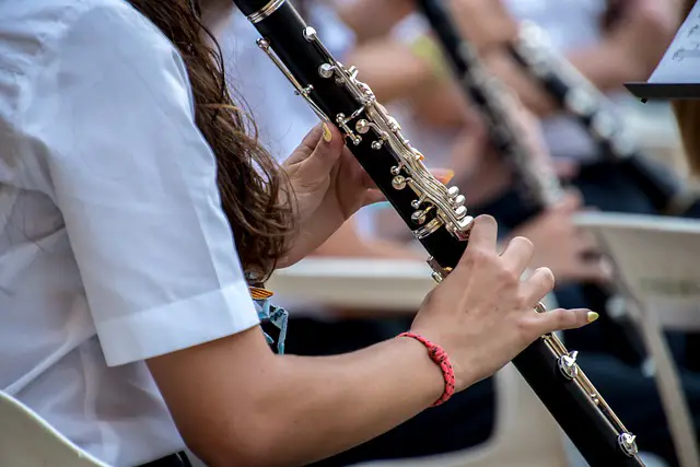 BOW BOW BOW Sheet music for Trombone, Tuba, Flute piccolo, Clarinet in  b-flat & more instruments (Marching Band)