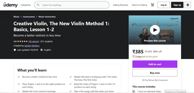 Online Violin Lessons – Top 10 Courses, Applications & Software