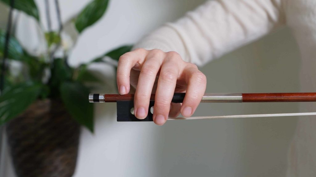 How to Hold a Violin Bow